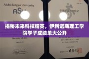 伊利诺斯理工学院精英学子，未来科技先锋的惊艳成绩单曝光