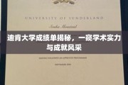 迪肯大学成绩单背后，揭秘学术精英的卓越轨迹